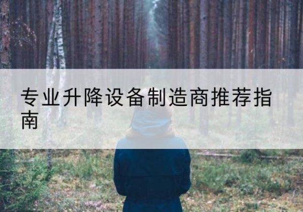 新化电动剪叉升降平台厂家-专业升降设备制造商推荐指南